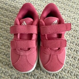NWT Adidas VL Court 3.0 Pink Sneakers